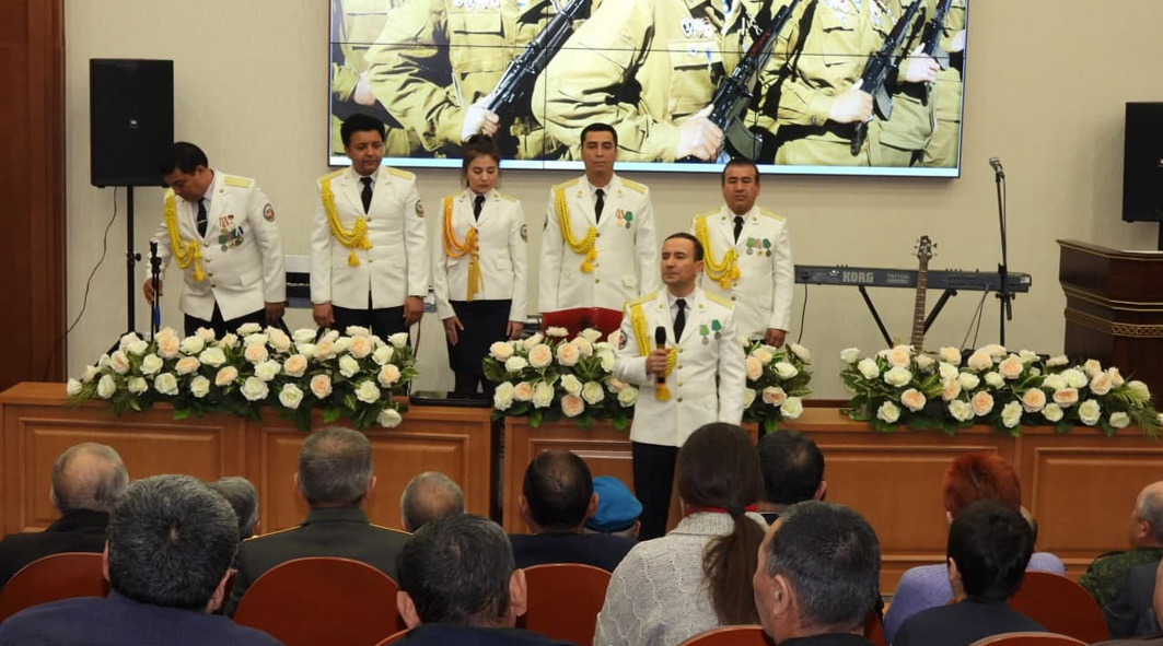 Solemnly celebrated the Day of Defenders of the Motherland