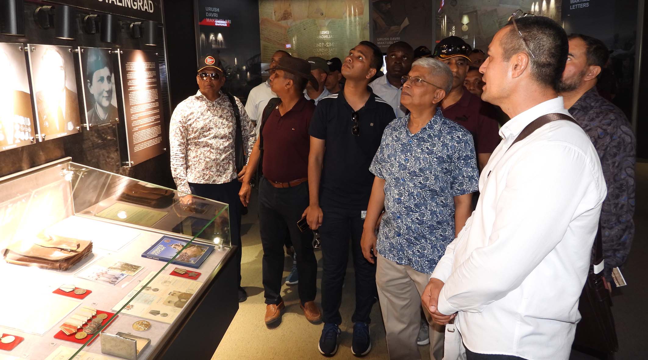 Teachers of the National Defense College of Bangladesh visited the 