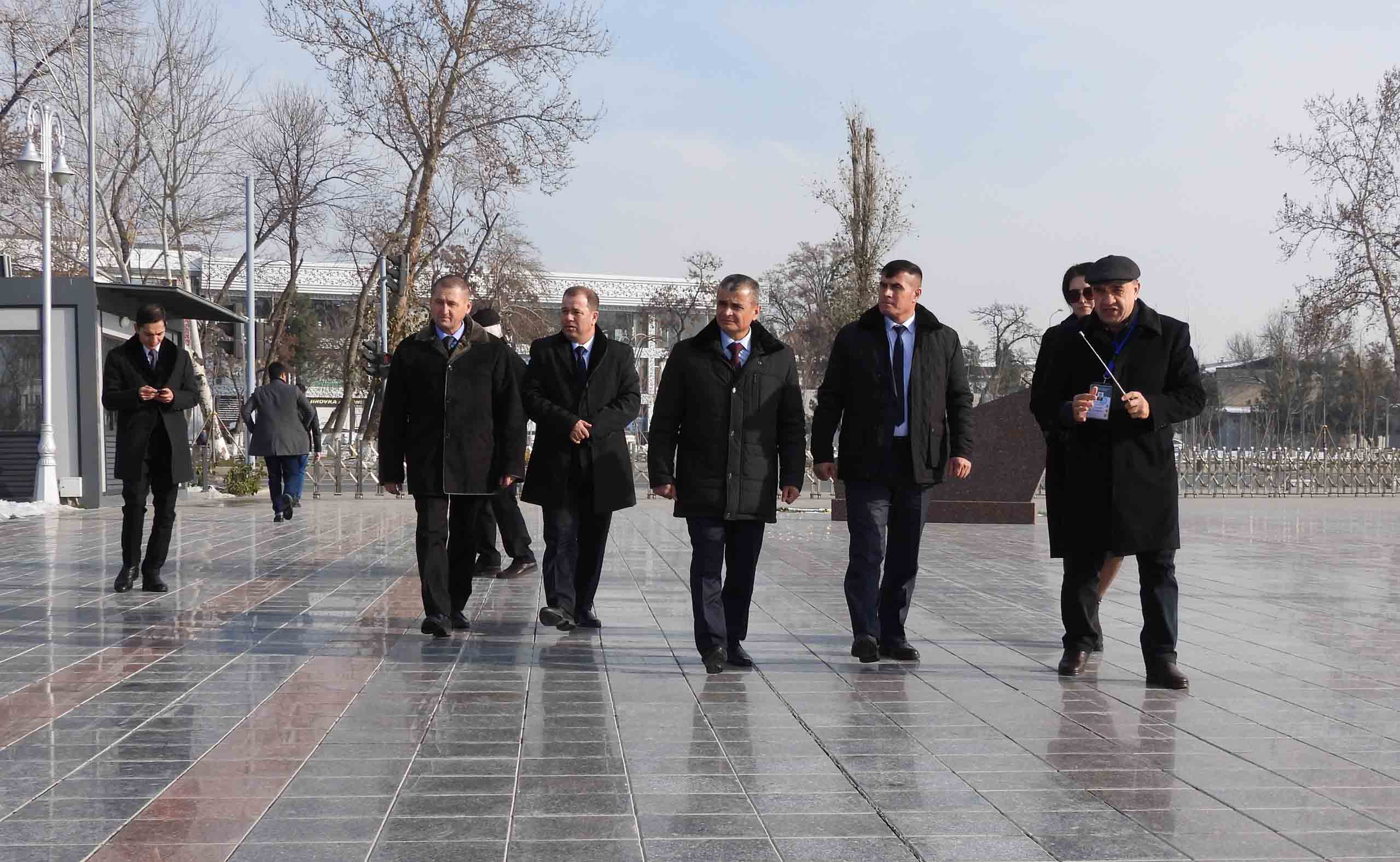 A delegation of representatives of the National Guard of the Republic of Tajikistan visited the memorial complex 